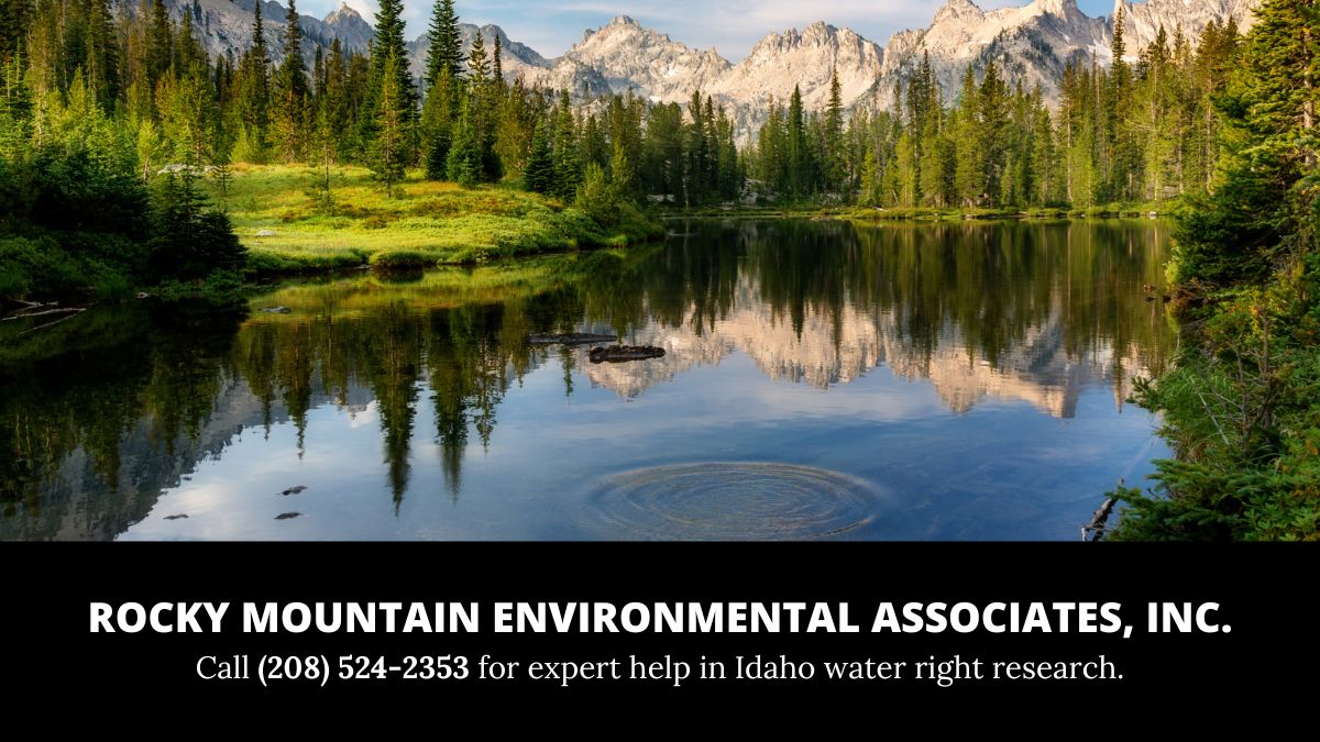 Idaho Water Right Research RMEA 2085242353